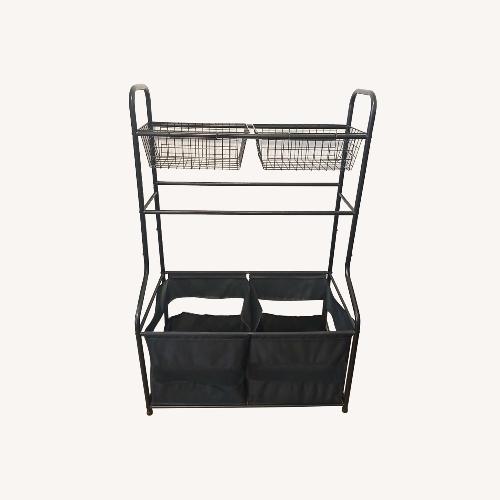 Used Black Sports Storage Rack for sale on AptDeco