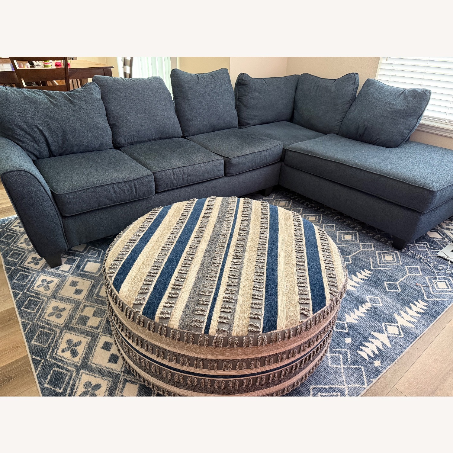 Sectional Sofa and Ottoman - image-2