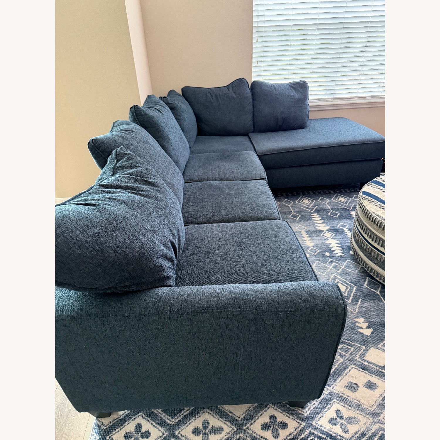 Sectional Sofa and Ottoman - image-1