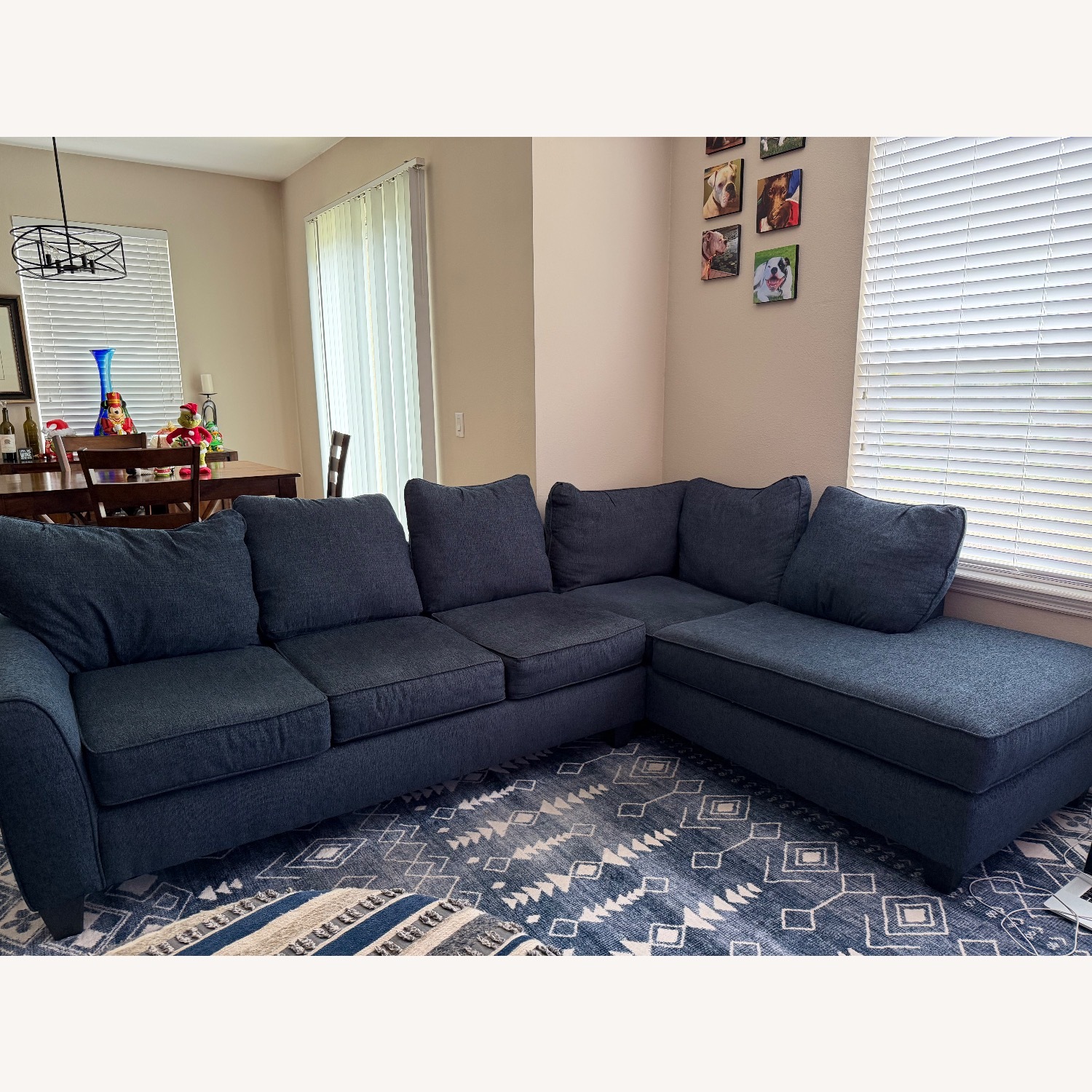 Sectional Sofa and Ottoman - image-0