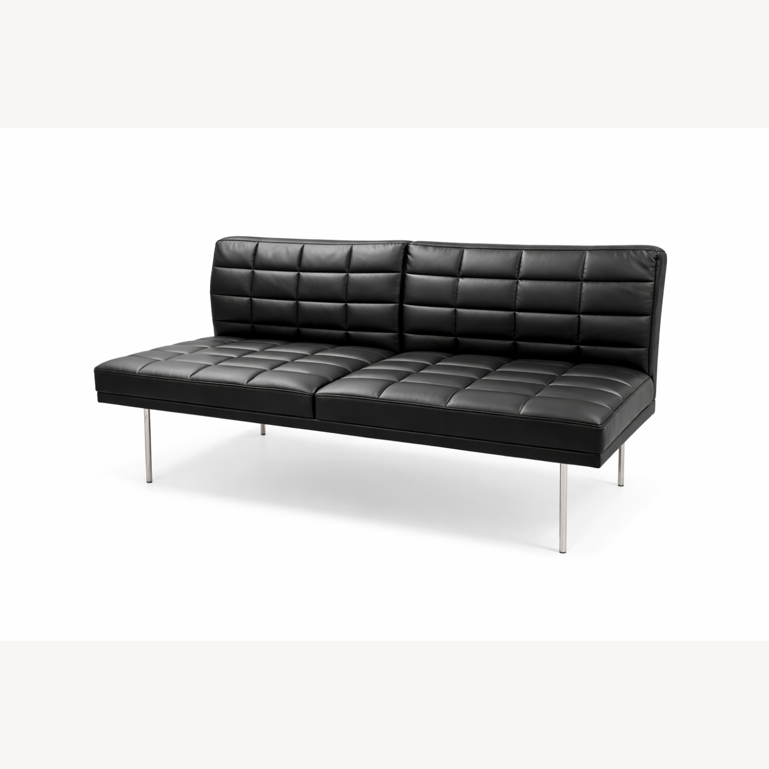 Herman Miller Geiger Tuxedo Leather Sofa  - image-4