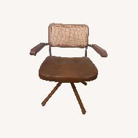 Wayfair Dark Brown Faux Leather Office Chair