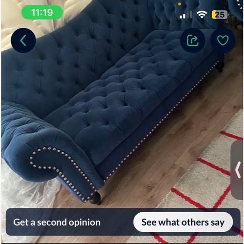 Used Vintage Style Sofa for sale on AptDeco