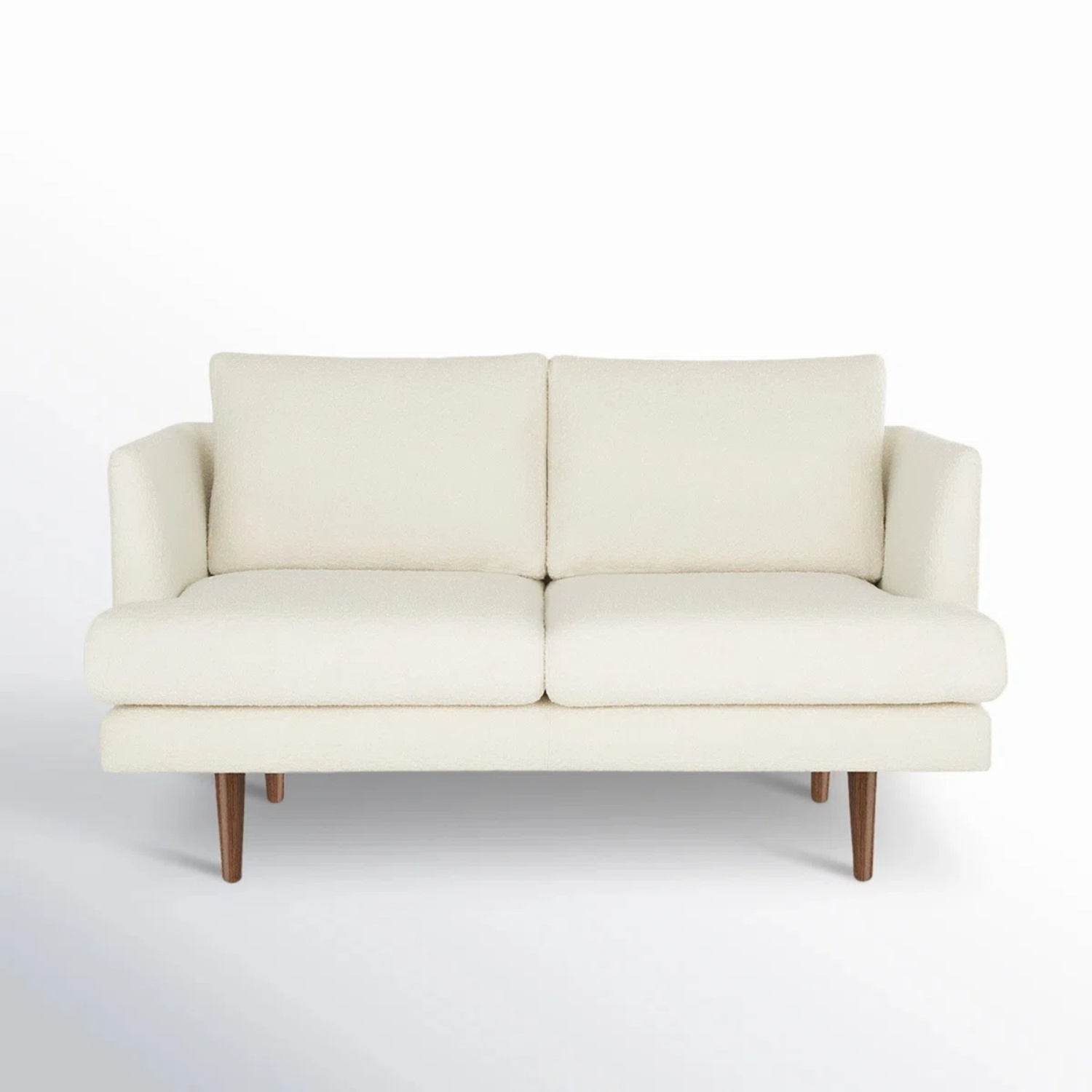 Wayfair White Fabric Loveseat - image-6