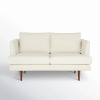 Wayfair White Fabric Loveseat