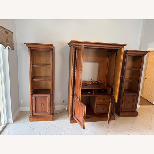 Used Wood Wall Unit for sale on AptDeco