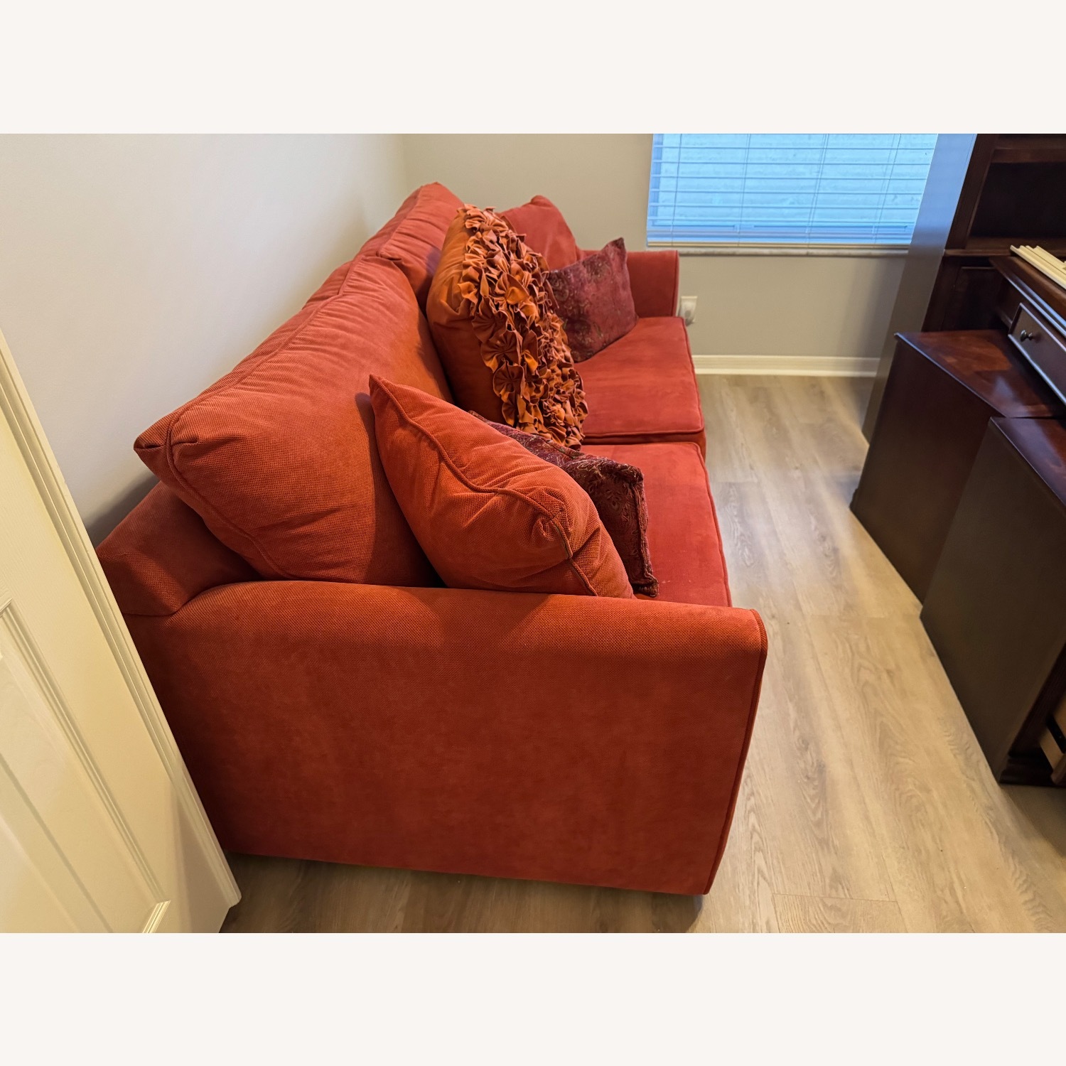 Wood Sleeper Sofa - image-2