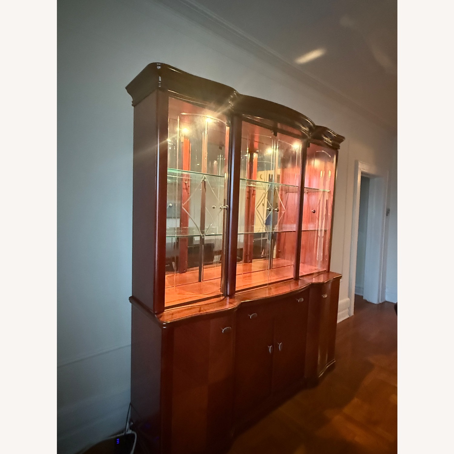 Mahogany Breakfront - image-2