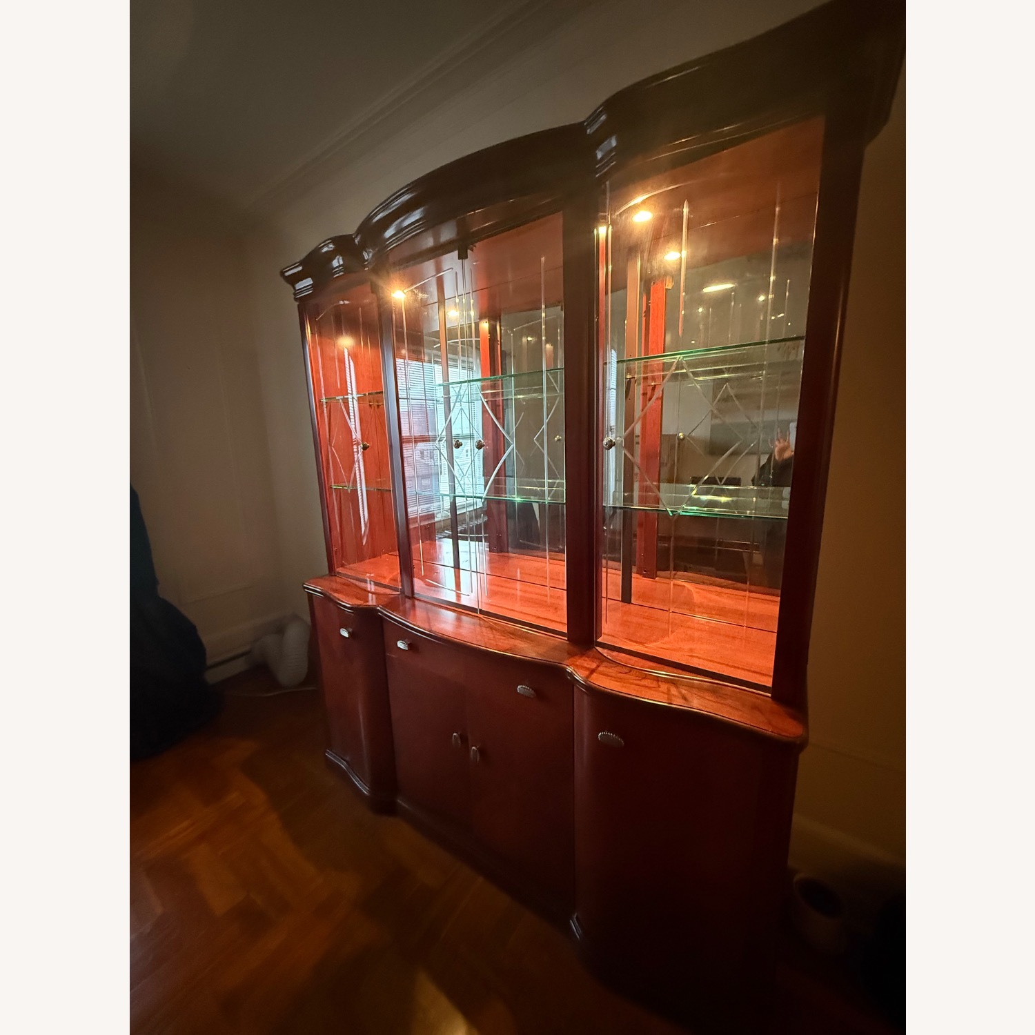 Mahogany Breakfront - image-0