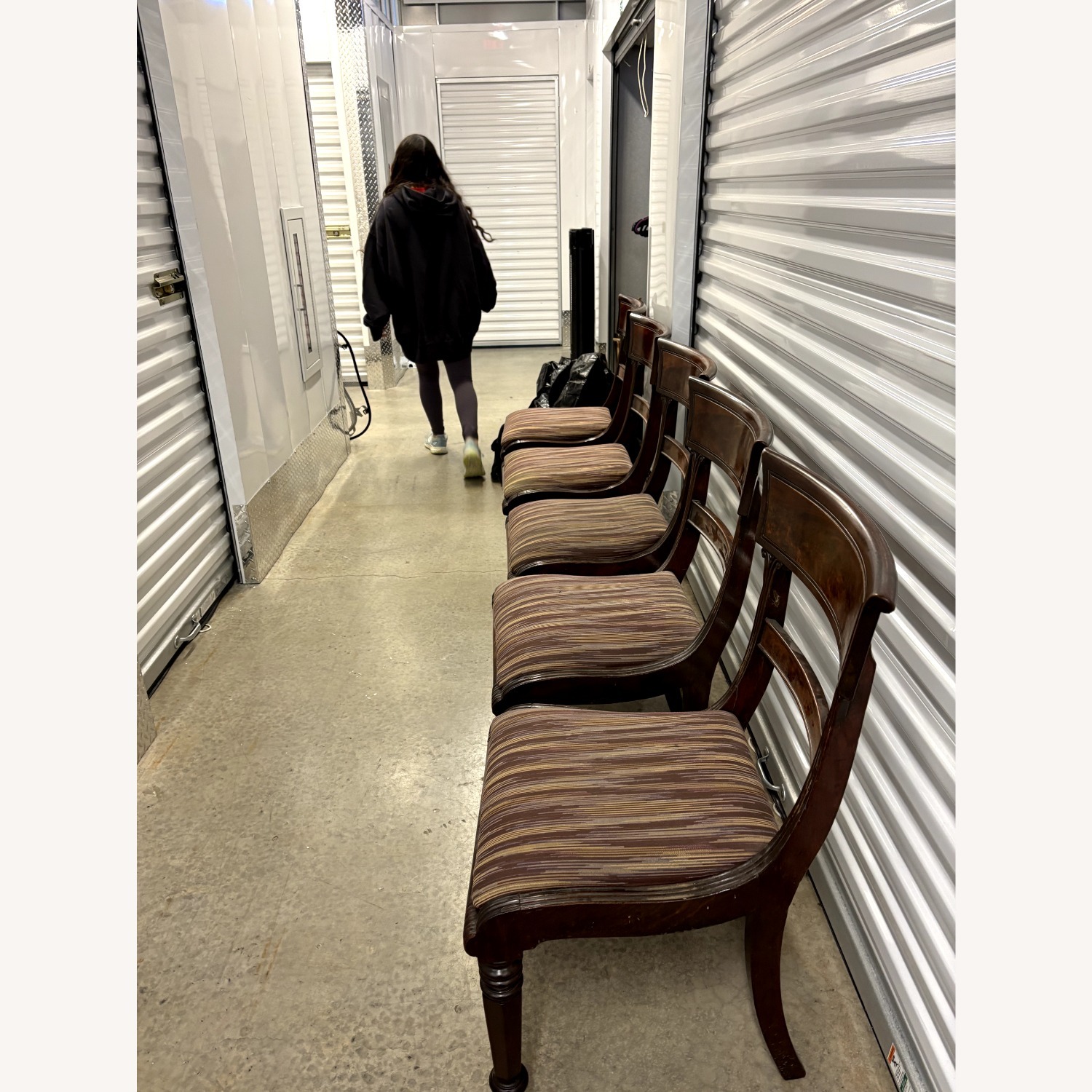 Set of 5 Empire Dining Chairs - image-11