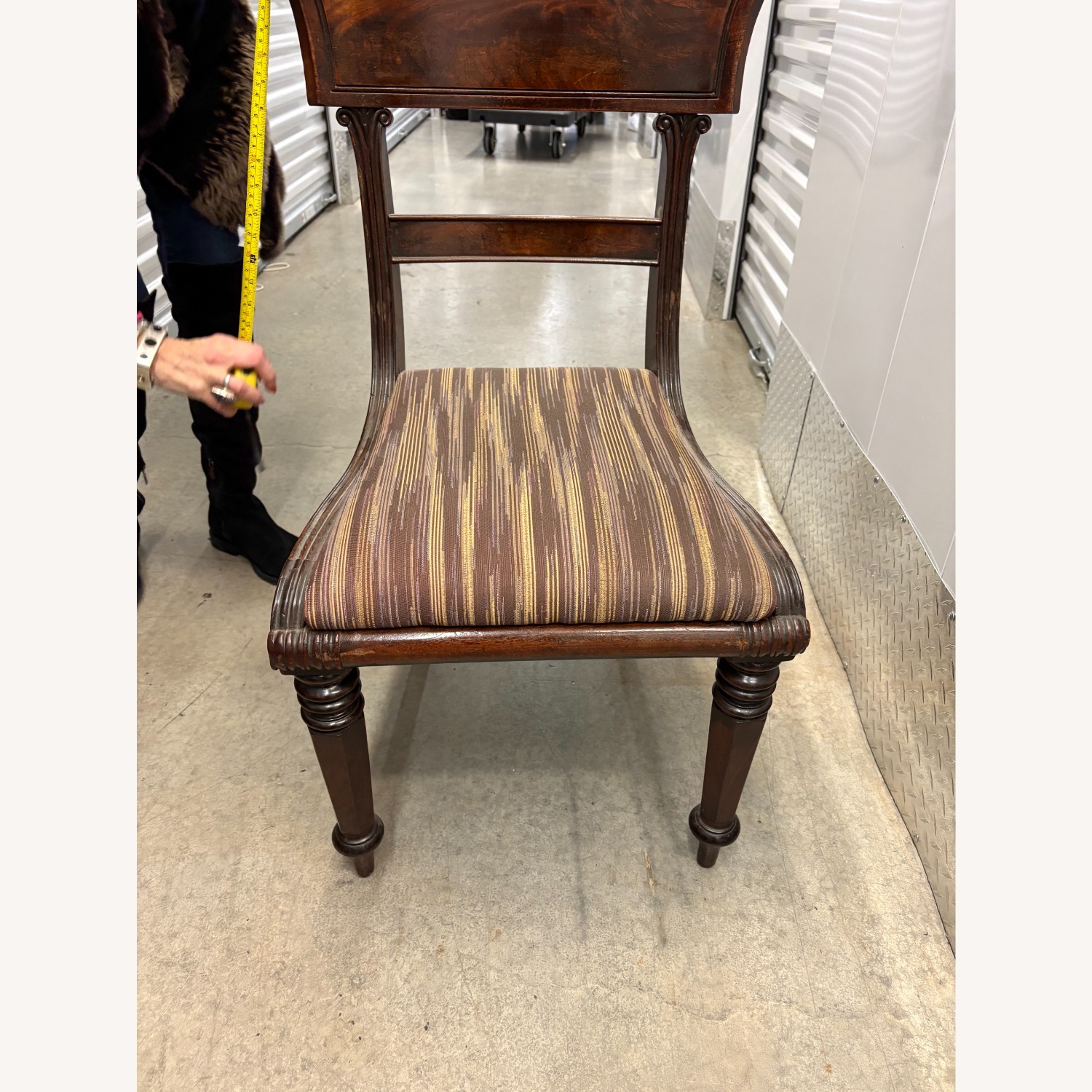 Set of 5 Empire Dining Chairs - image-8