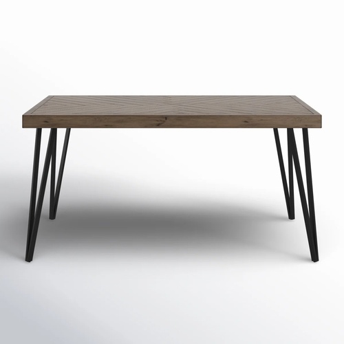 Used Wayfair Swanscombe Metal Base Dining Table for sale on AptDeco