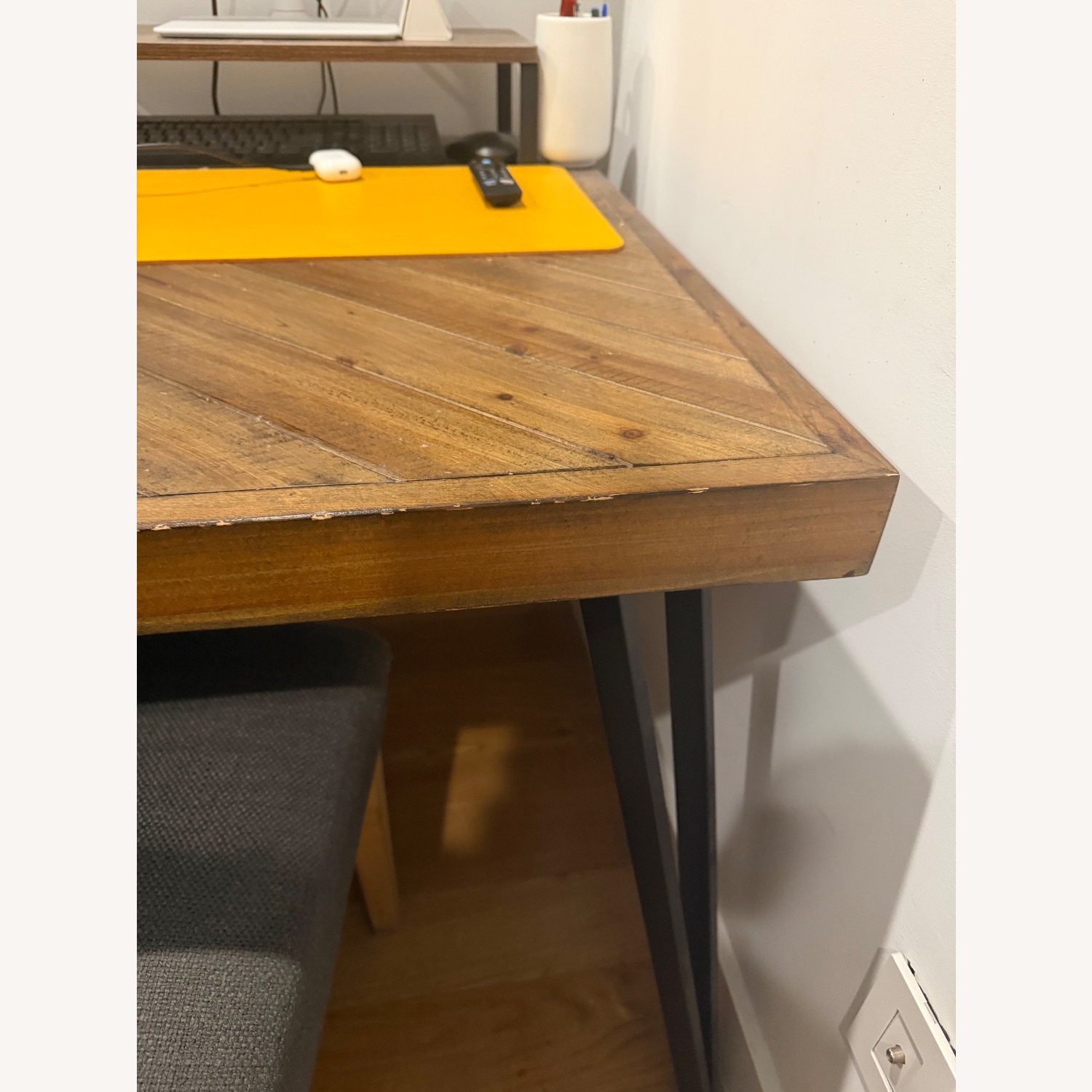 Wayfair Swanscombe Metal Base Dining Table - image-3