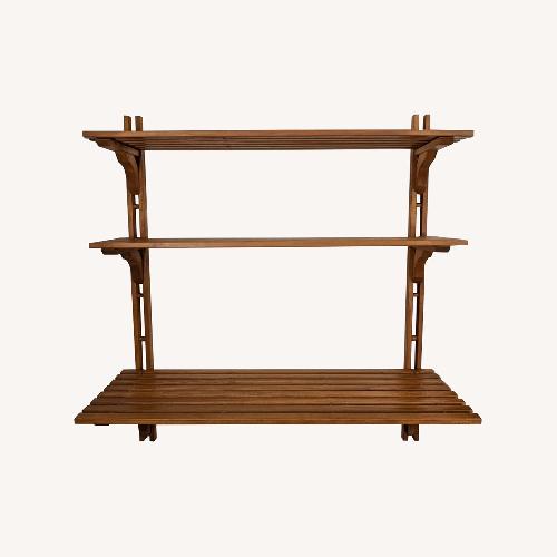 Used Danish Modern MCM Modular Teak Wall Shelf Unit for sale on AptDeco