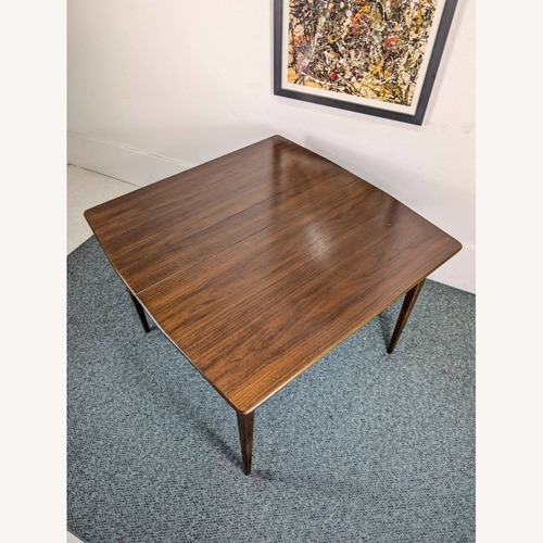 Used MCM American Walnut Console Dining Table Extensole for sale on AptDeco
