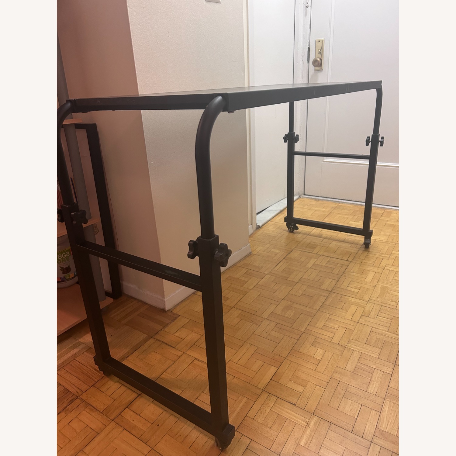 Black Wood Desk - image-1