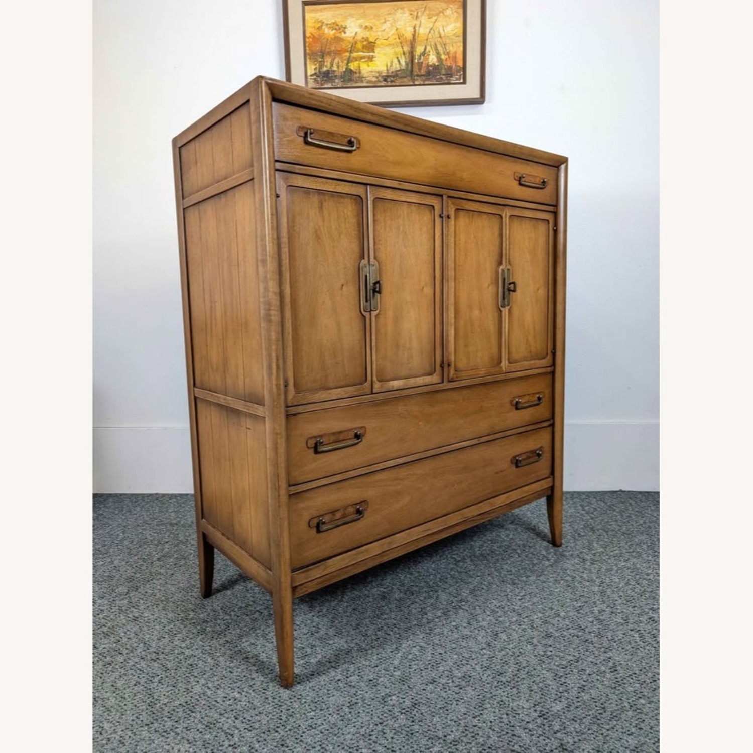 Drexel Meridian Collection Gentlemen's Highboy - image-9
