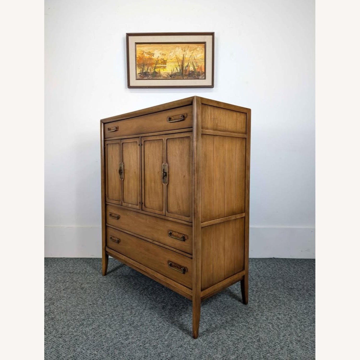 Drexel Meridian Collection Gentlemen's Highboy - image-5