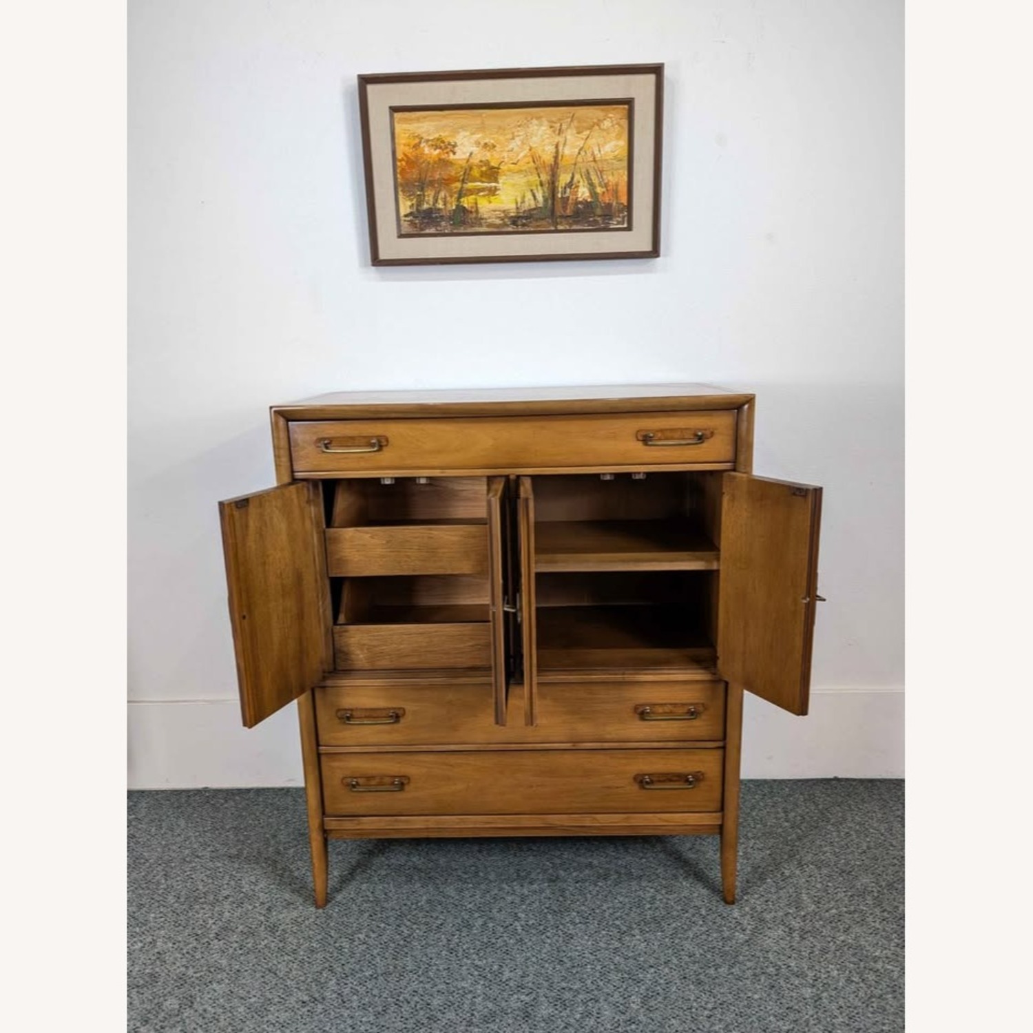 Drexel Meridian Collection Gentlemen's Highboy - image-4