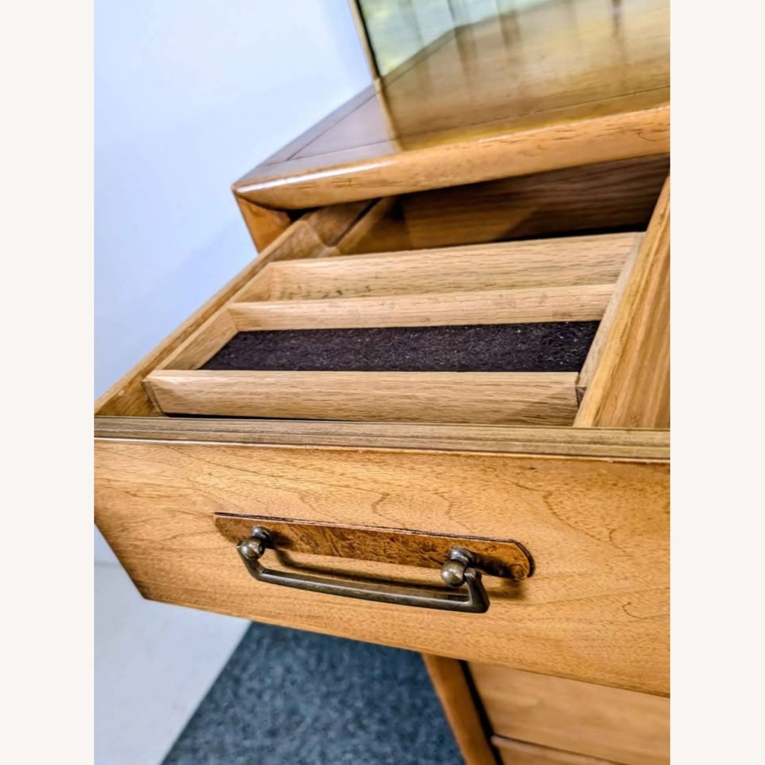 Drexel MCM 5 Drawer Meridian Collection Highboy - image-7