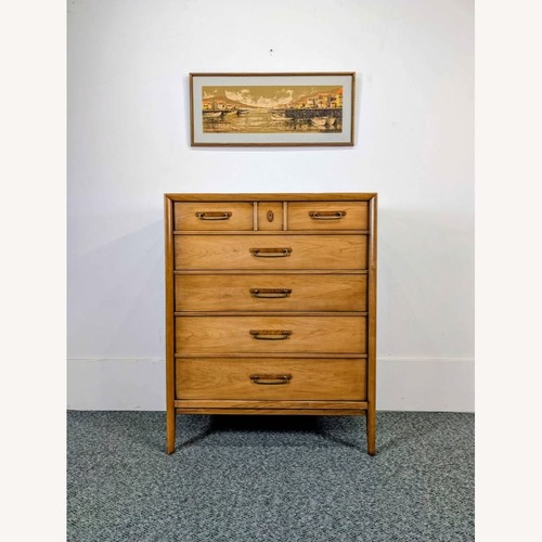Used Drexel MCM 5 Drawer Meridian Collection Highboy for sale on AptDeco