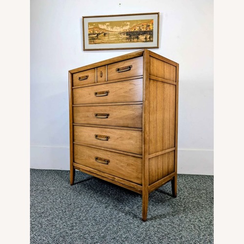 Used Drexel MCM 5 Drawer Meridian Collection Highboy for sale on AptDeco