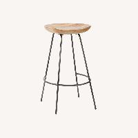 West Elm Alden Counter Stools Natural Wood Stools