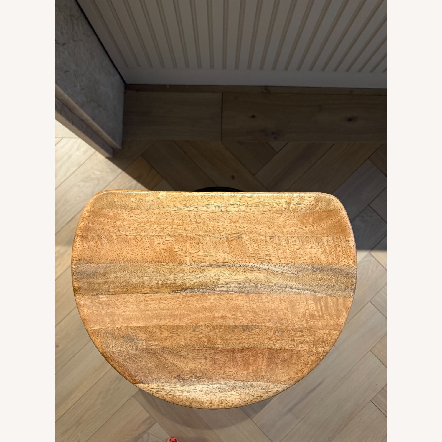 West Elm Alden Counter Stools Natural Wood Stools - image-1