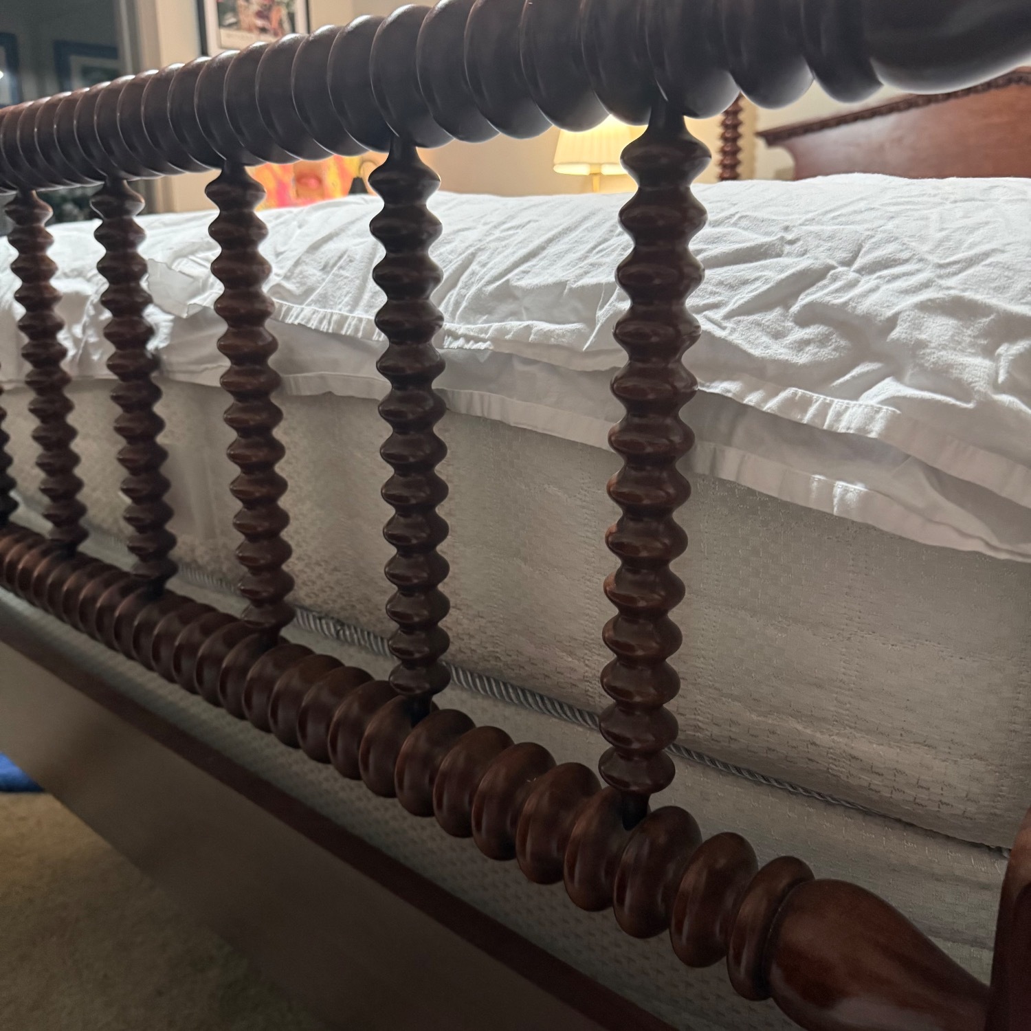 Davis Cabinet Co. Dark Brown Wood Full Bed - image-6