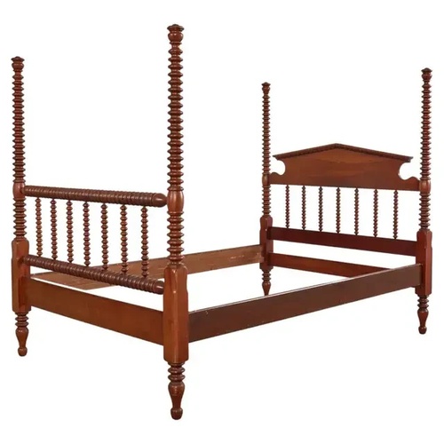 Used Davis Cabinet Co. Dark Brown Wood Full Bed for sale on AptDeco