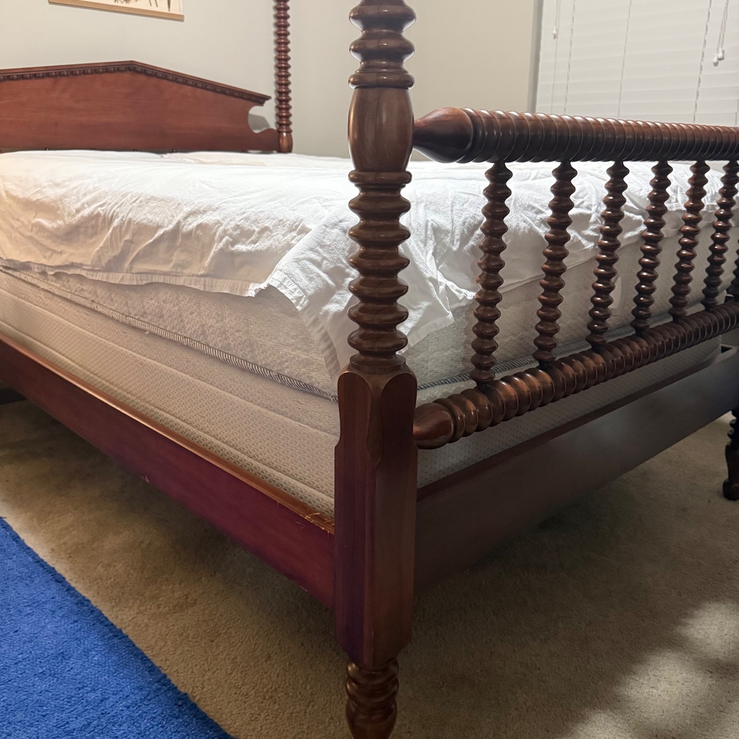 Davis Cabinet Co. Dark Brown Wood Full Bed - image-4