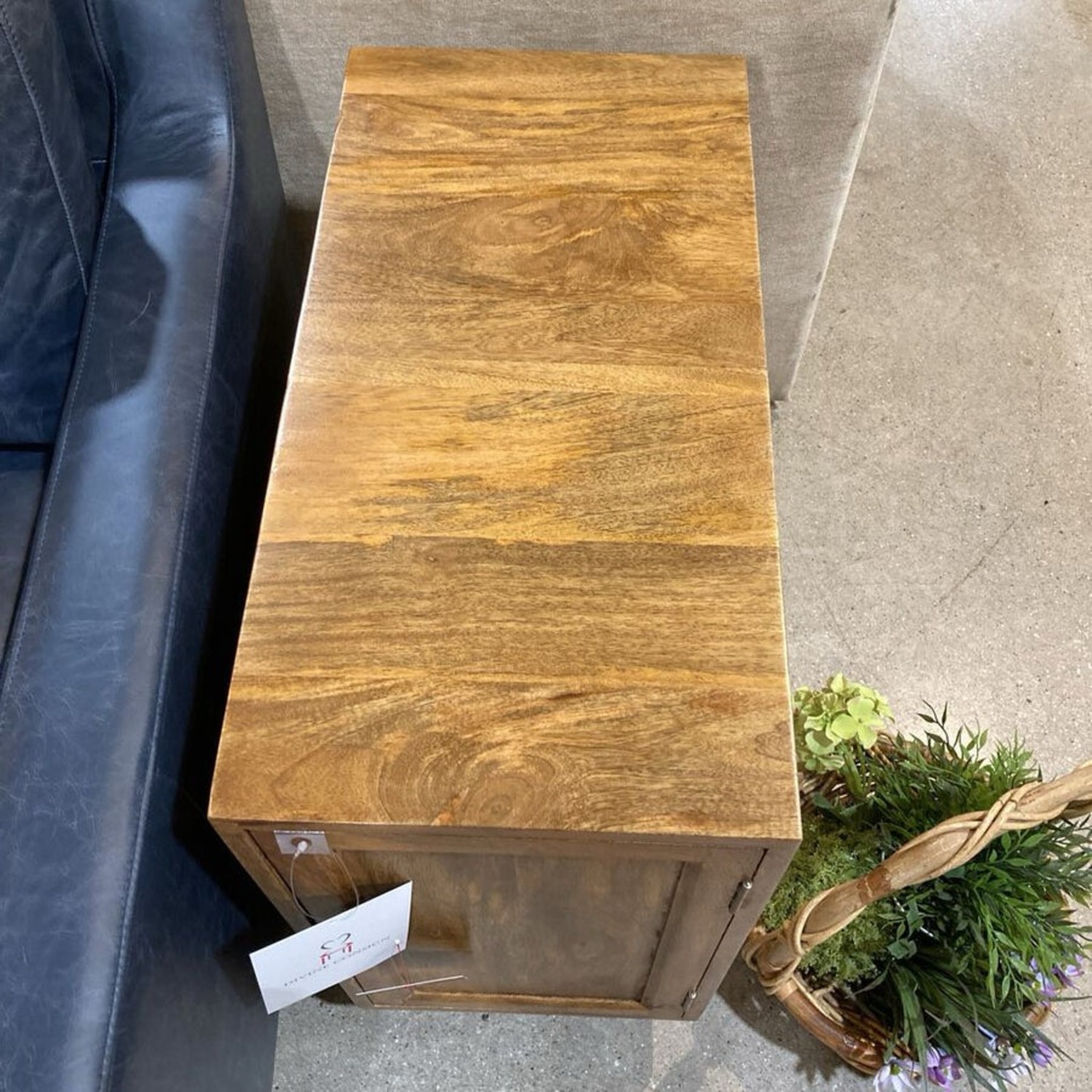 Conrad Side Table Light Brown - image-3