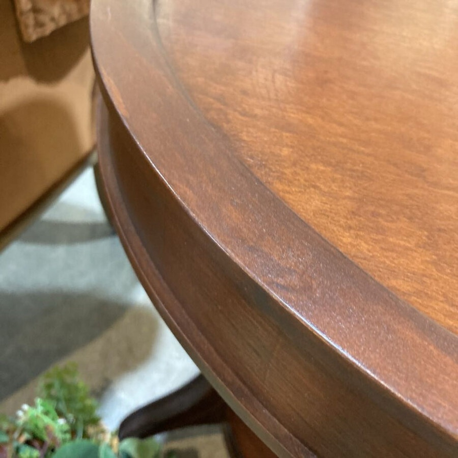 Winslet Round Solid Wood Side Table - image-4