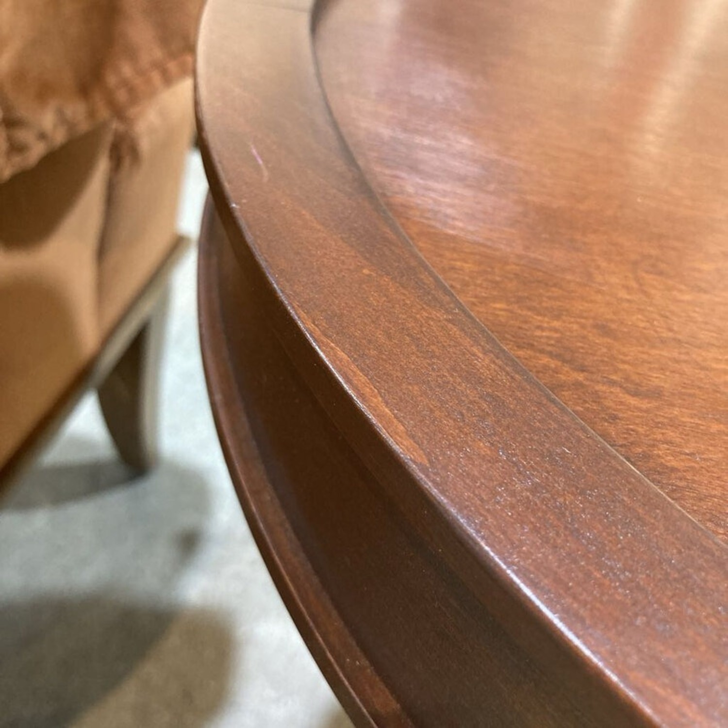 Winslet Round Solid Wood Side Table - image-6