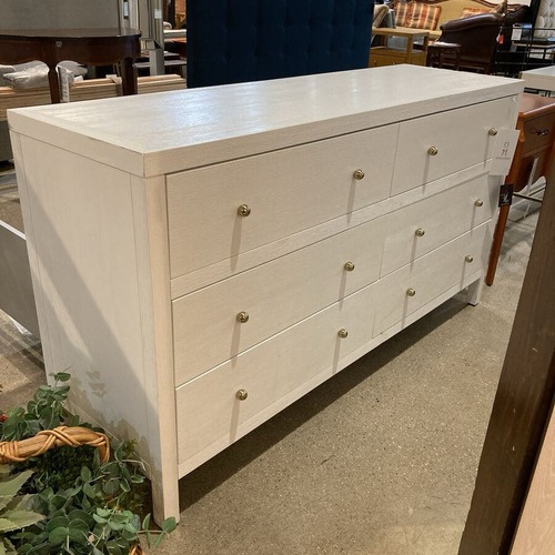 Used Nora 6-Drawer Dresser White for sale on AptDeco