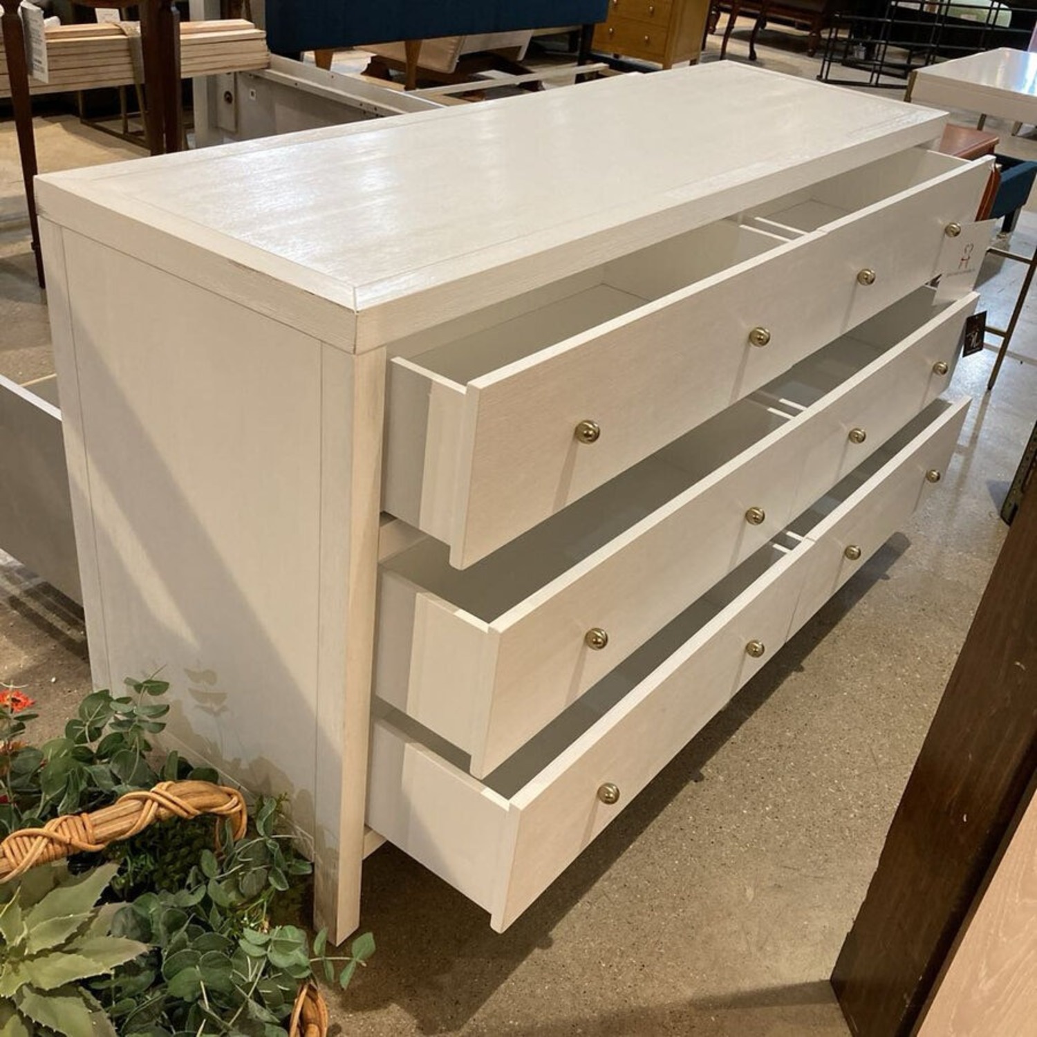 Nora 6-Drawer Dresser White - image-4