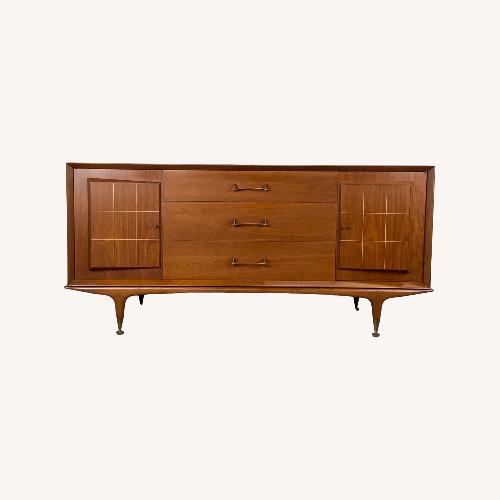 Used Long Mid-Century Modern Nine Drawer Dresser for sale on AptDeco