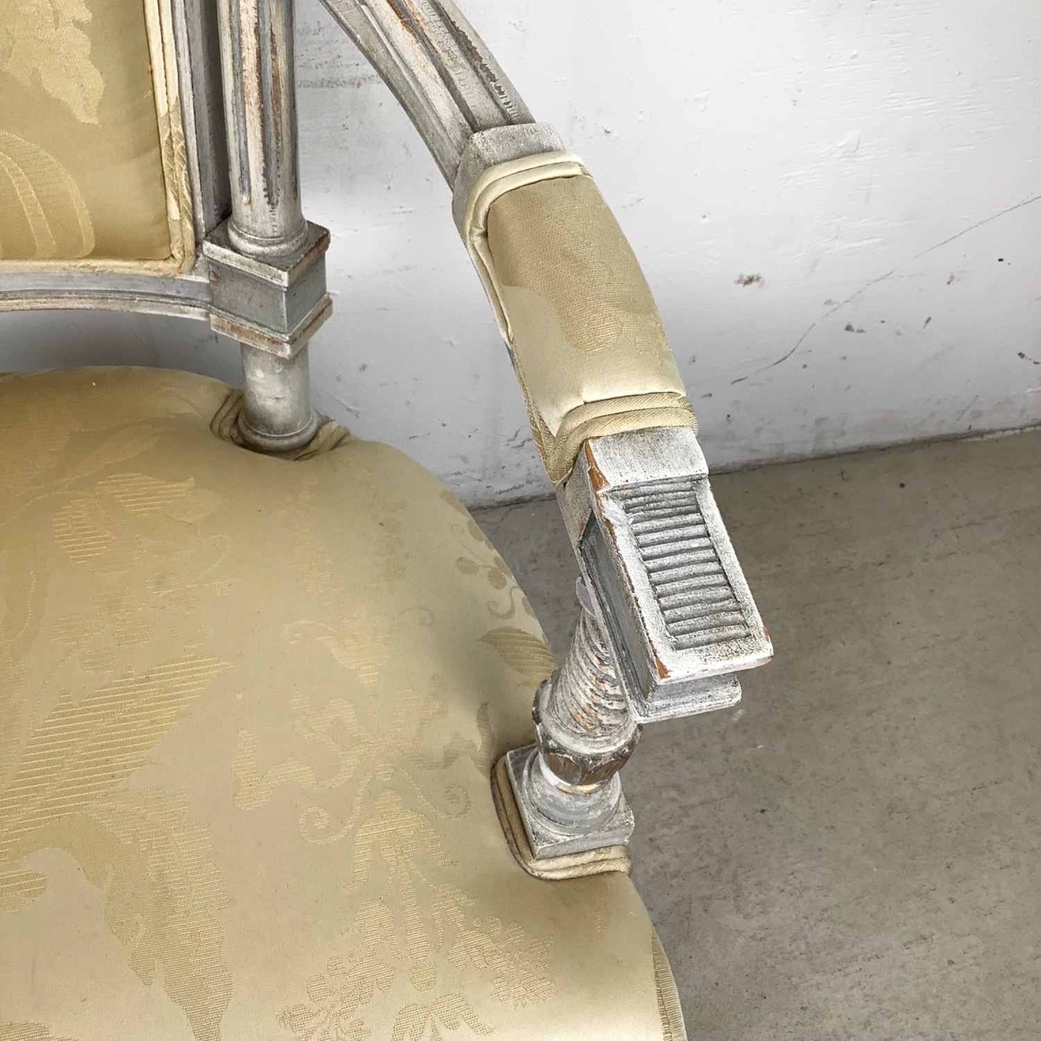 Neoclassical Louis XVI Revival Armchairs- Pair - image-17