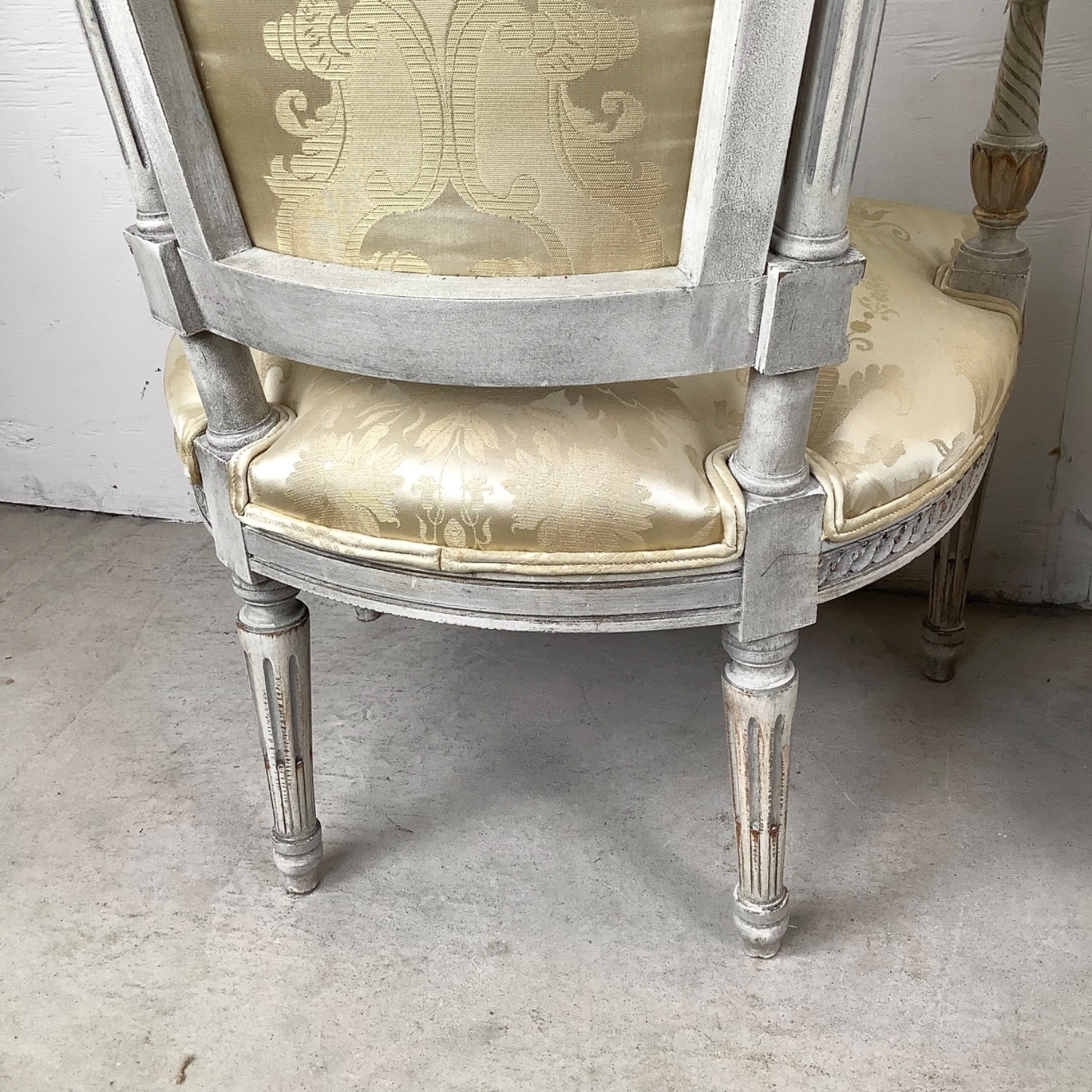 Neoclassical Louis XVI Revival Armchairs- Pair - image-8
