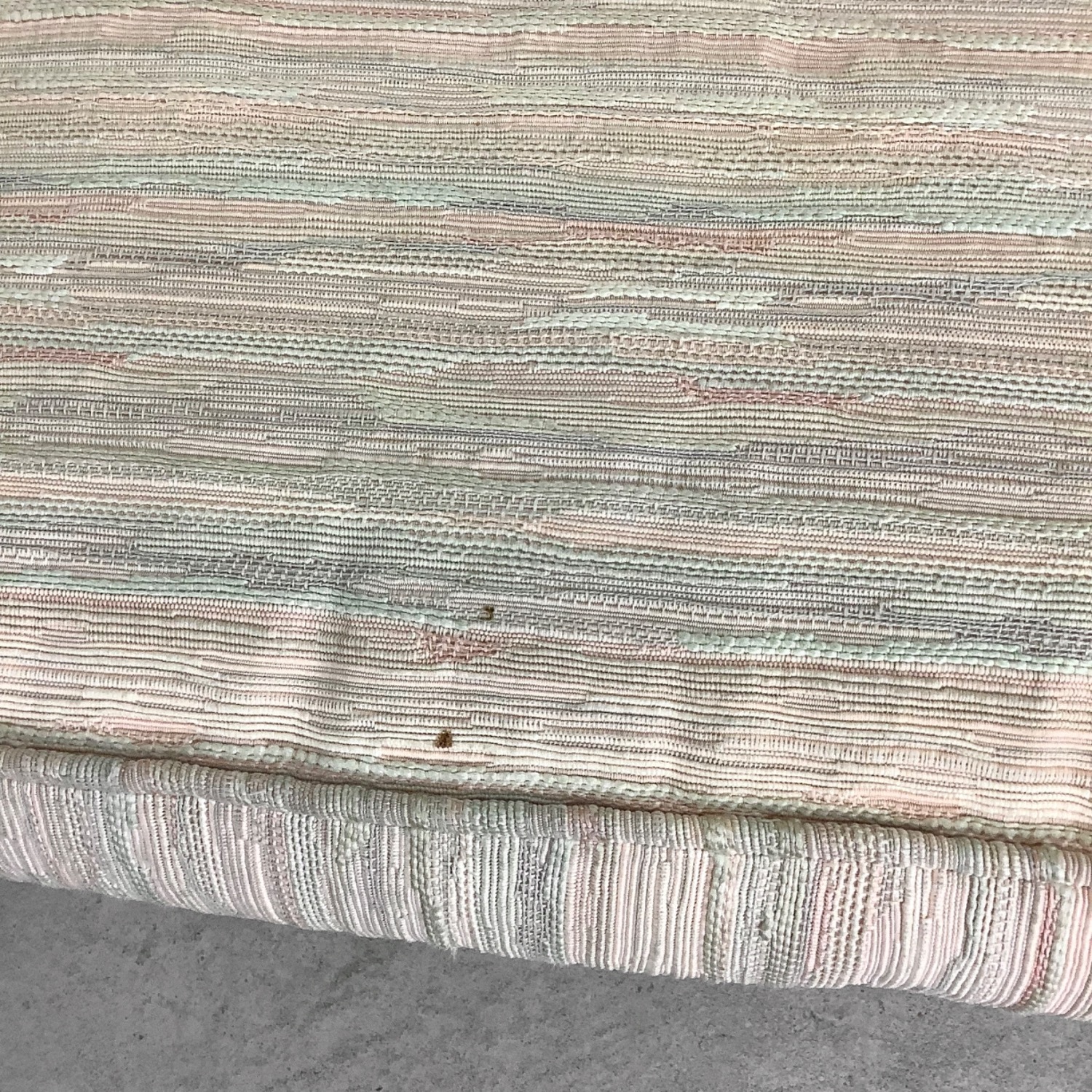 Pair of Sculptural Vintage Upholstered Stools - image-14