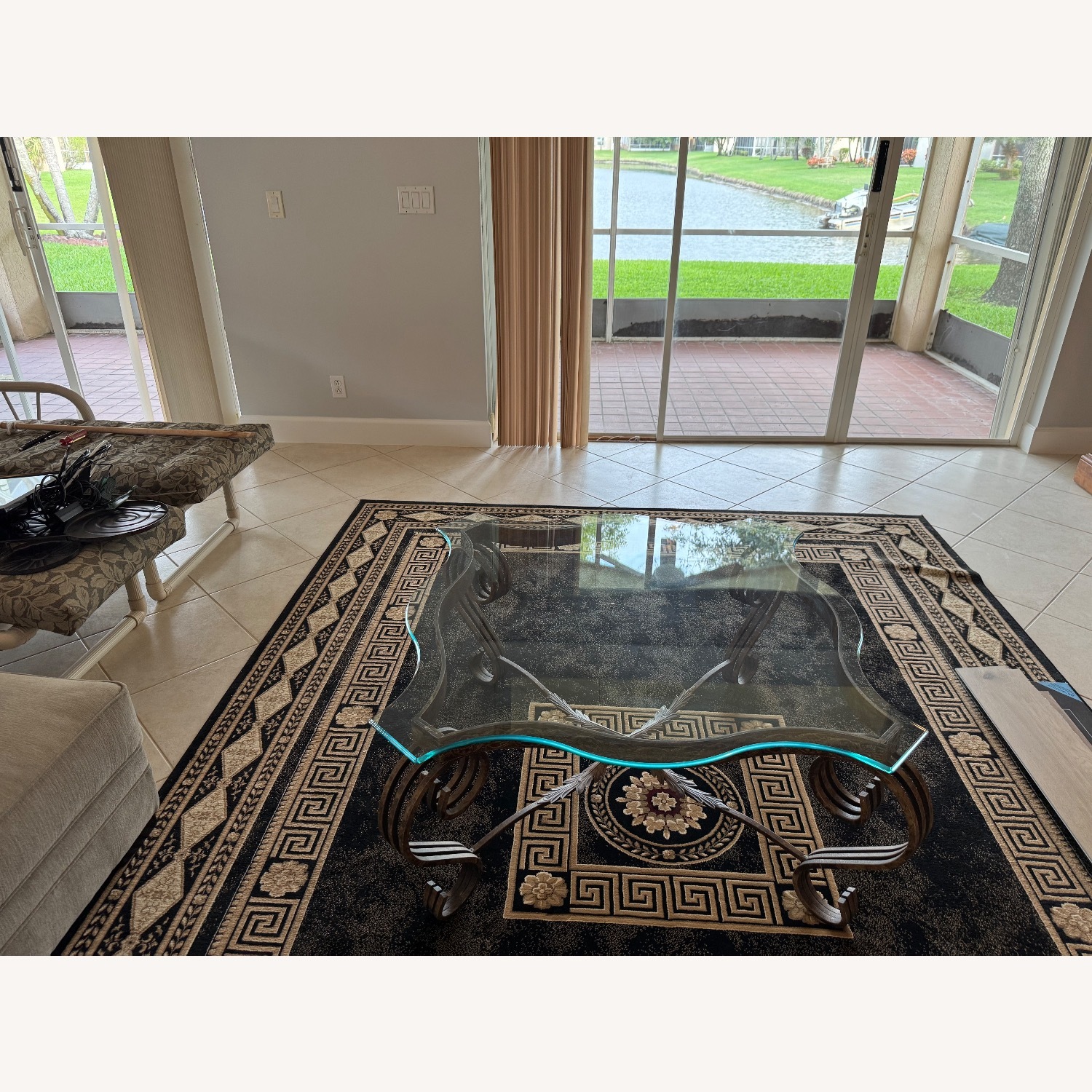 Glass Coffee Table - image-1