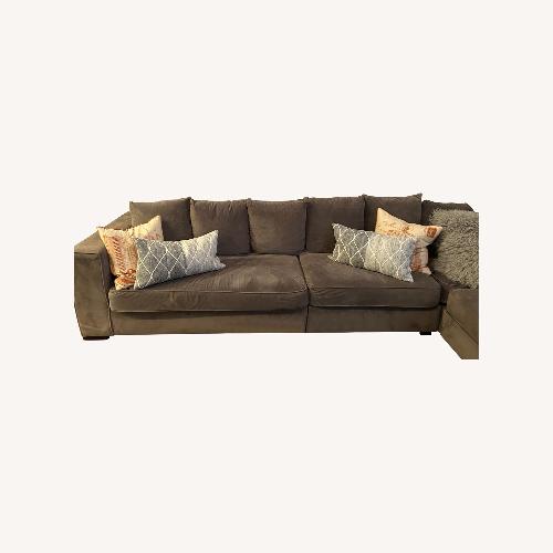 Used West Elm Gray Sectional Sofa for sale on AptDeco