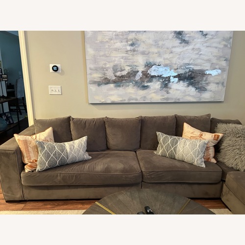Used West Elm Gray Sectional Sofa for sale on AptDeco