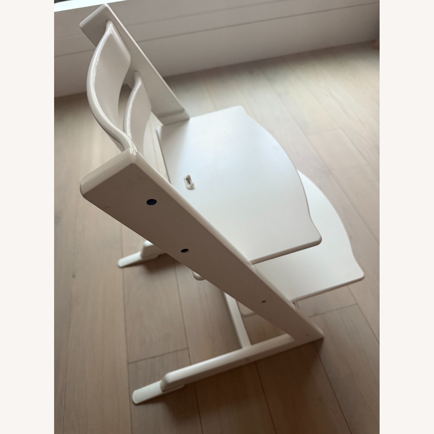 Stokke AS Tripp Trapp® Chair White Wood Stool - image-1