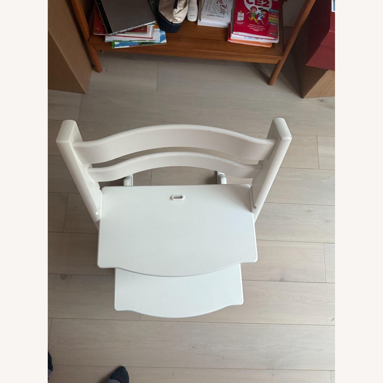 Stokke AS Tripp Trapp® Chair White Wood Stool - image-2