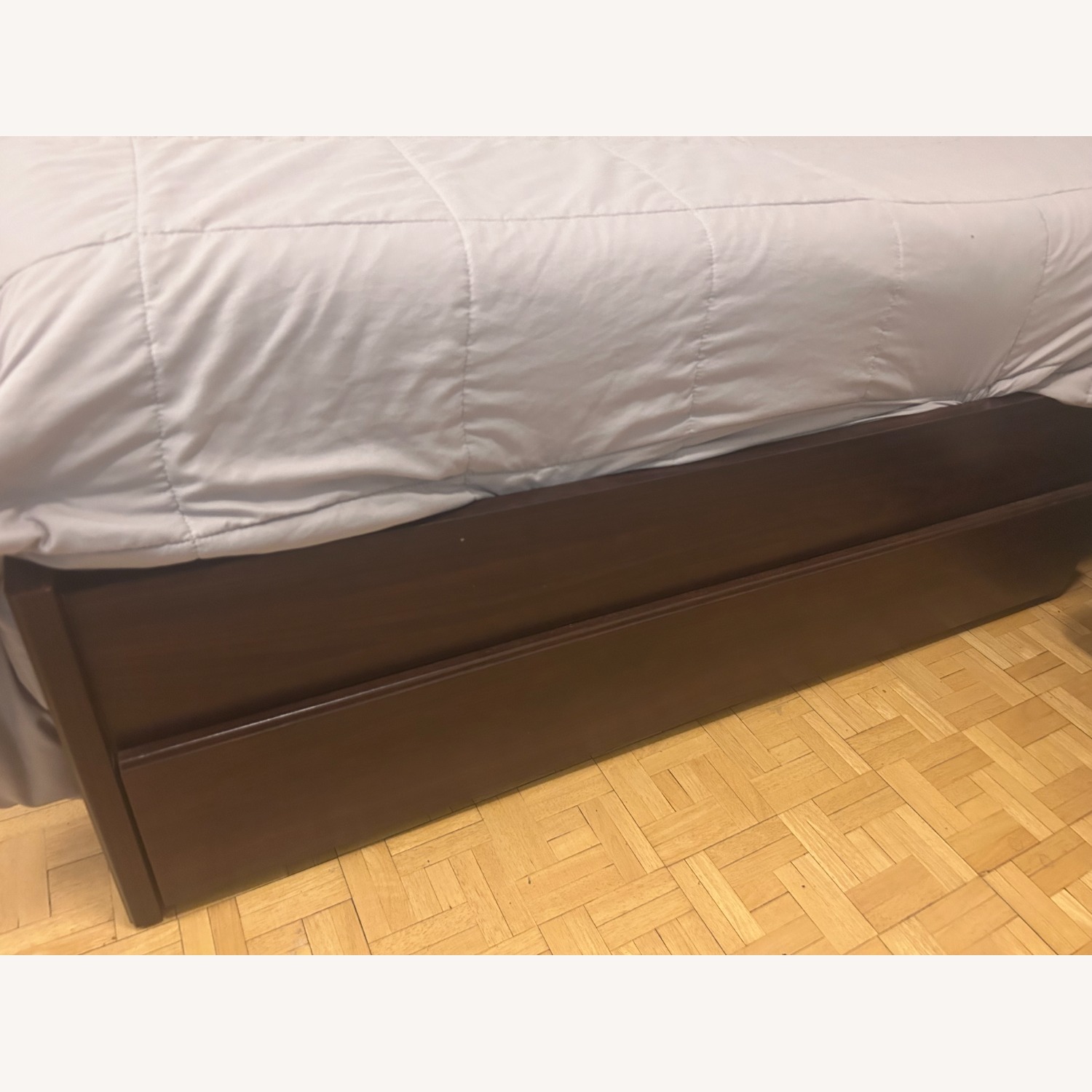 IKEA Dark Brown Wood Full Bed - image-3