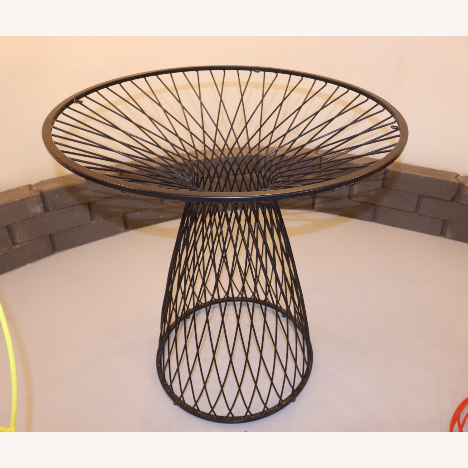 EMU Americas Re-trouve Orange Metal Accent Chair - image-6