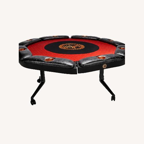 Used Black Leather Play Table for sale on AptDeco