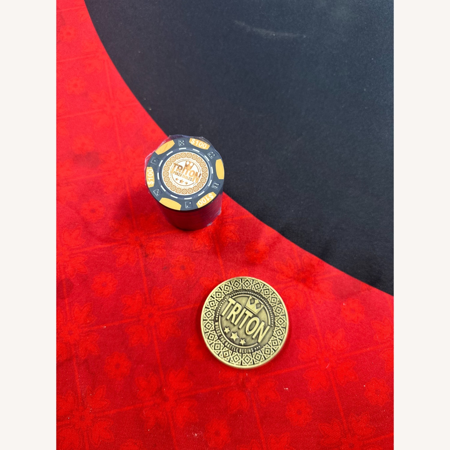 Black Leather Play Table - image-11