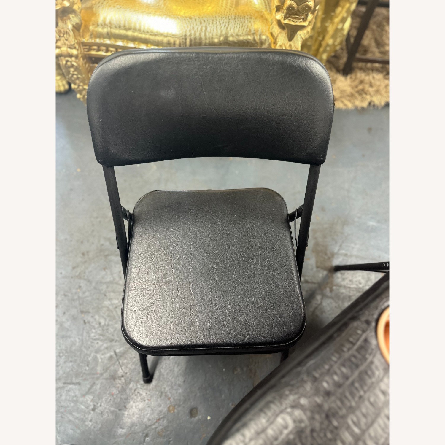 Black Leather Play Table - image-9